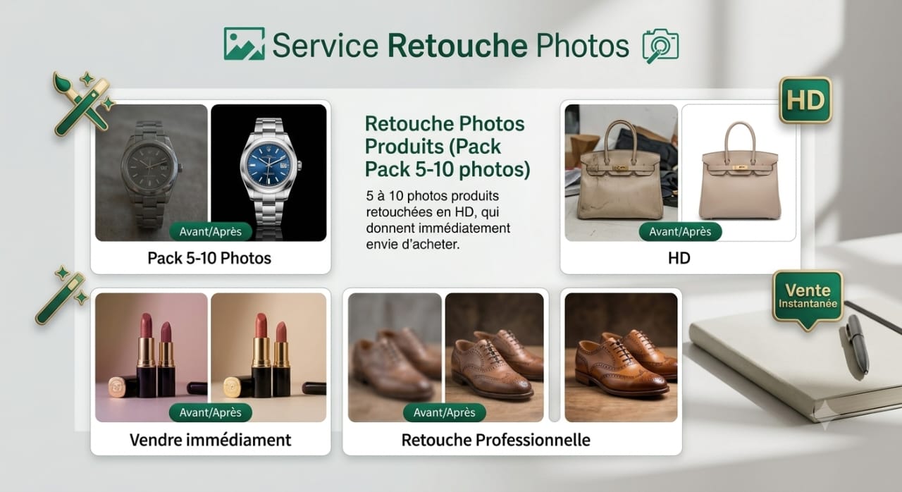 Retouche Photo Produit